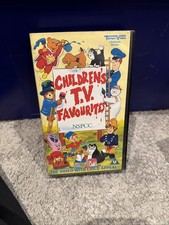 Children's TV Favourites VHS NSPCC postman pat superted spot Paddington  