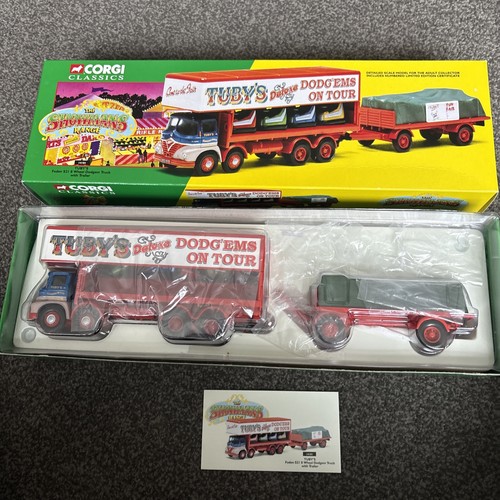 Corgi showmans range - range, tobys