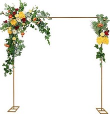 3x3m / 10x10ft Adjustable Wedding Backdrop Stand Background Pipe Stage Decor