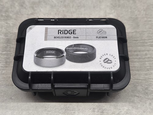 Ridge bevelled wedding - ridge, ring