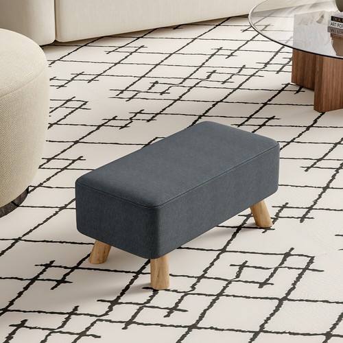 60cm linen upholstered shoes - upholstered,