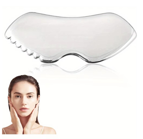 Metal gua sha facial tool - metal,