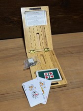 Vintage Wooden Cribbage Board