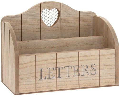Shabby chic letter rack - shabby, w