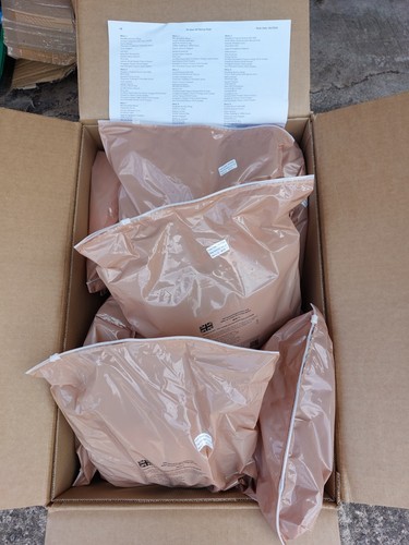 Box british 24hr ration - of,
