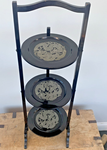 Antique cake stand - antique,