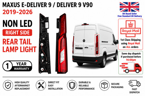 Rear tail light - light, right