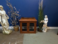 Antique Art Deco Oak Cupboard