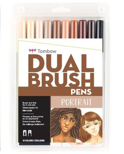 Tombow dual brush - brush, 10x