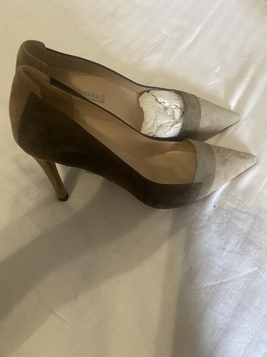 Pura lopez suade heels - pura,