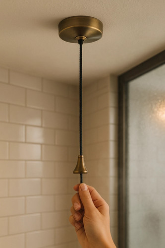 Ceiling pull cord switch 10a - ceiling,