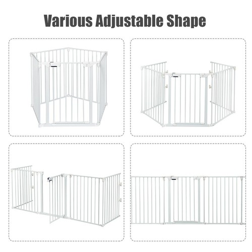 Panel fireplace fence - 5, baby