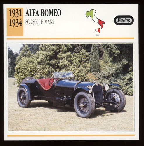 1931 1934 alfa - 8c, 2300