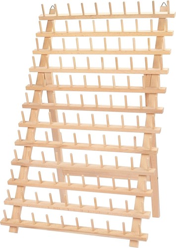 120 wooden spool holder - wooden,