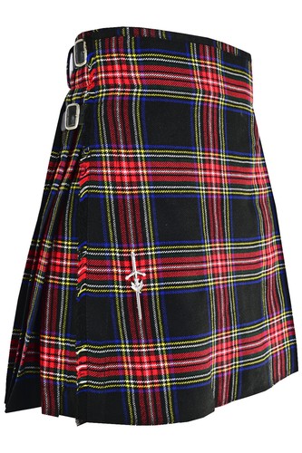 Scottish kilt black stewart - scottish,