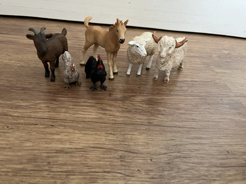 Schleich farm animal bundle - schleich, x6