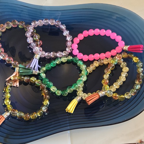 Handmade beaded stretch - handmade,