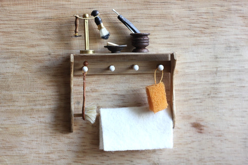 Dolls house miniature rustic - dolls,