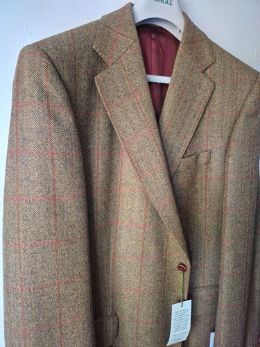 Magee brown tweed check - brown,