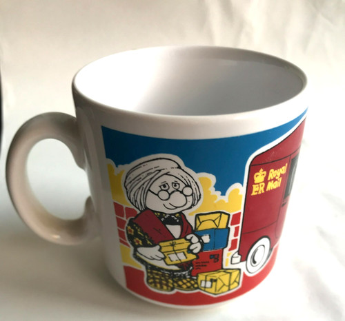 Vintage postman pat mug mrs - vintage,