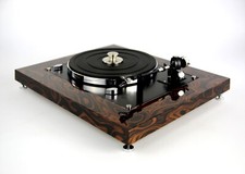 Restored Thorens TD 147 Turntable With Wurzelholzfurnier