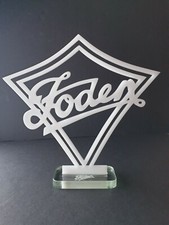 Foden badge display plaque
