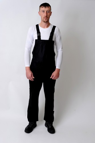 Black white navy men bib - navy,