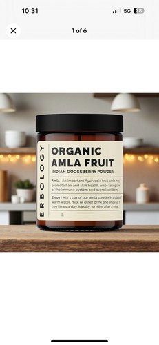 Amla fruit powder 300g organic - 300g,