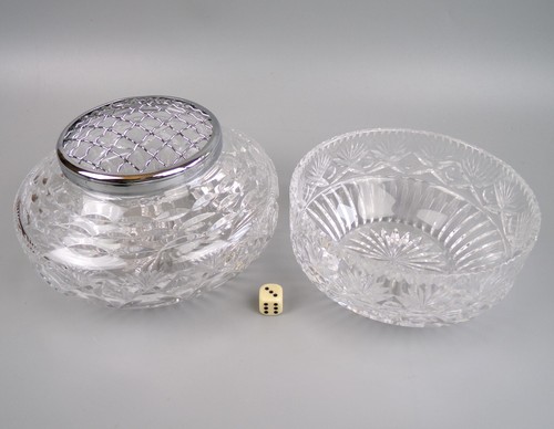 Royal doulton crystal - crystal, bowls