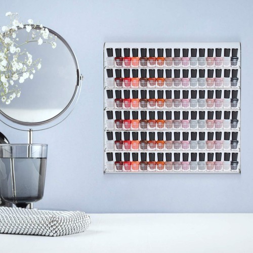 Wall mounted nail polish - mounted,