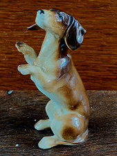 Small Vintage Rosenthal Dachshund Porcelain Figurine