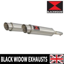 GL1500 GL 1500 Goldwing Twin Exhaust Silencer Kit 360mm GP Round Stainless SG36R