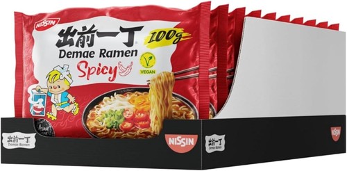Nissin ramen spicy flavoured - nissin,