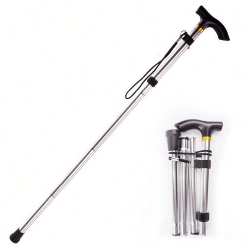 Easy adjustable folding cane - adjustable,