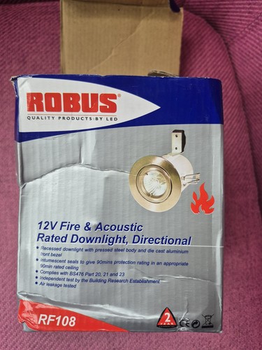 Robus 12v brass downlight - 12v,