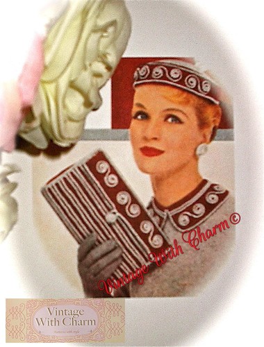 Vintage 1950s crochet - vintage,