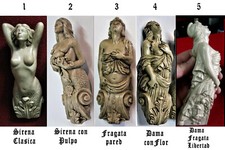 5 FIGUREHEAD NAUTICAL MARINE STATUES SHIP BUSTS sea SAILBOAT PIRATE BOAT SAILOR