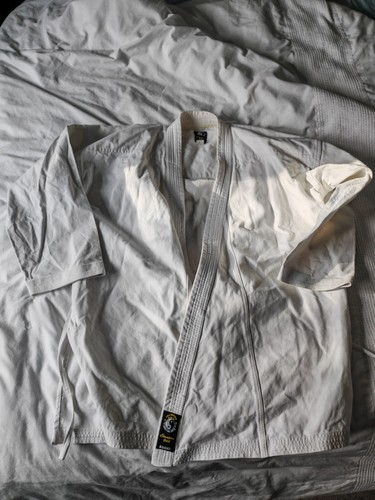 White jacket kimono - gi,
