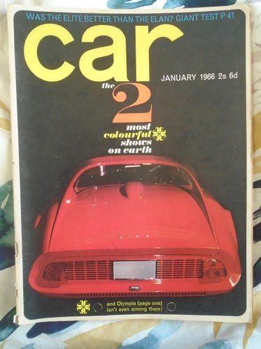 Car jan 1966 lotus elite - jan, elan
