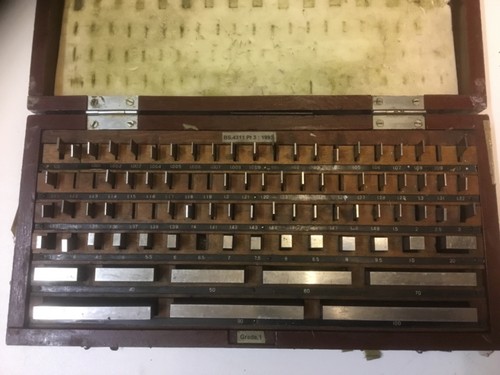 Metric slip gauge set only - gauge,