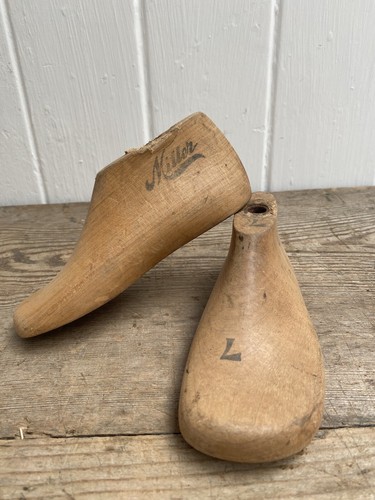 Vintage wooden shoe - vintage,