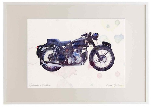 Photo frame velocette mms - photo,