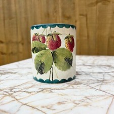 Antique Wemyss Ware Jam Pot