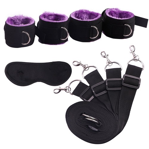 Bed restraint kit handcuffs - bed,