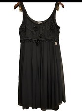 Galliano Vintage Black dress. Size 30/44 Size 12