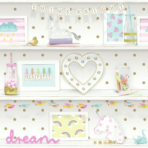 Girls bedroom wallpaper - bedroom,