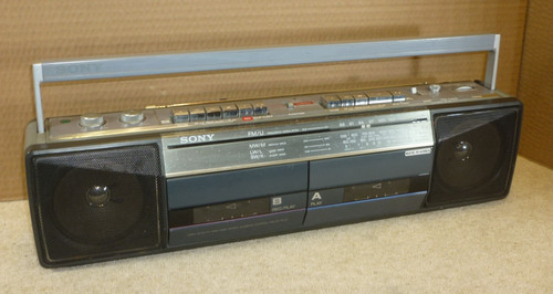 Faulty sony cfs w301l - cfs-w301l, radio