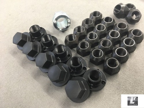 Locking wheel nut - nut, for