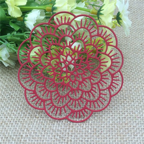 Flower doily metal cutting - metal,