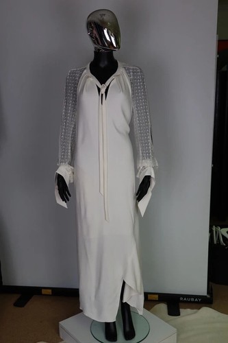 Roland mouret ivory lace - ivory,